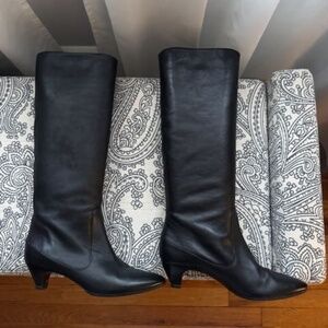 Sigerson Morrison Belle Vintage Black Boot size 10